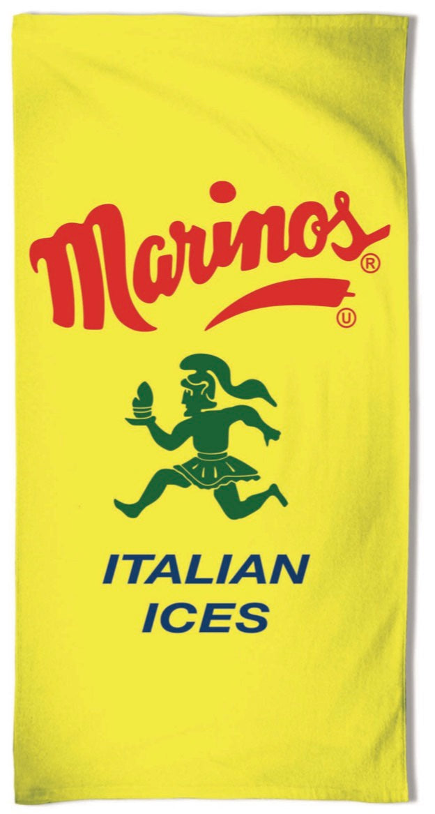 Marino's Italian Ices Beach Towel